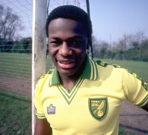 Justin Fashanu of Norwich City