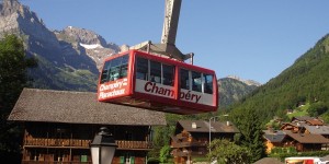 SwitzerlandValaisChamperyCableCar