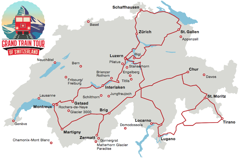 Travel - All Aboard: The Grand Train Tour Of Switzerland! - Bent Magazine