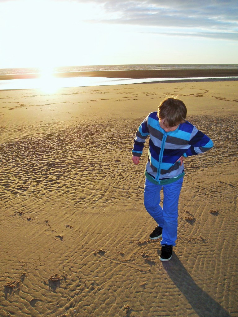 BlackpoolBeachChild